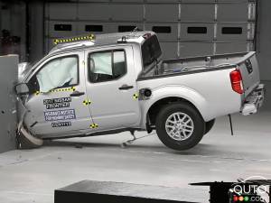 Tests de collision : les camionnettes pleine grandeur de Ford, Nissan et RAM font des progrès intéressants
